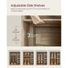 Shoe Storage Bench Shoes Organize with 10 Cushion and Cushion Seat - 3 of 4