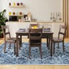 Coolmee Boho Washable Rugs,Vintage Non Slip Ultra Soft Throw Rugs Low-Pile Floor Carpet Rug for Bedroom Entryway Dining Room Dorm, - 4 of 4