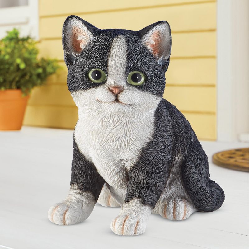 Collections Etc Hand-Painted Realistic Pretty Kitty Figurine, 2 of 4