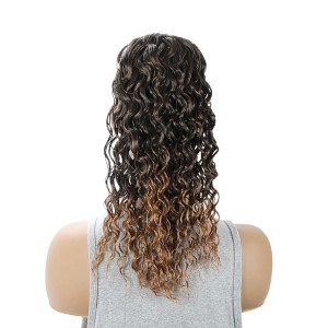 Unique Bargains Women's Latin American Curly Ponytail Long Hair Hair Extensions High Temperature Fiber 16IN 1 Pc - 1 of 4