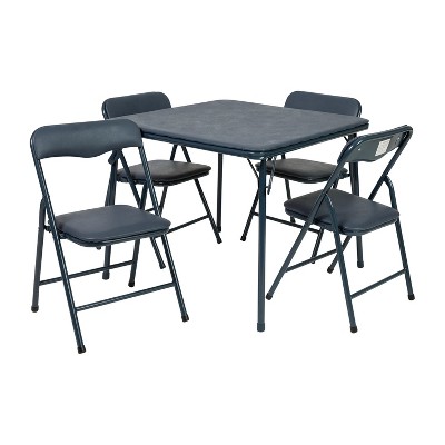 Emma And Oliver Kids 3 Piece Folding Table And Chair Set - Kids Activity  Table Set : Target