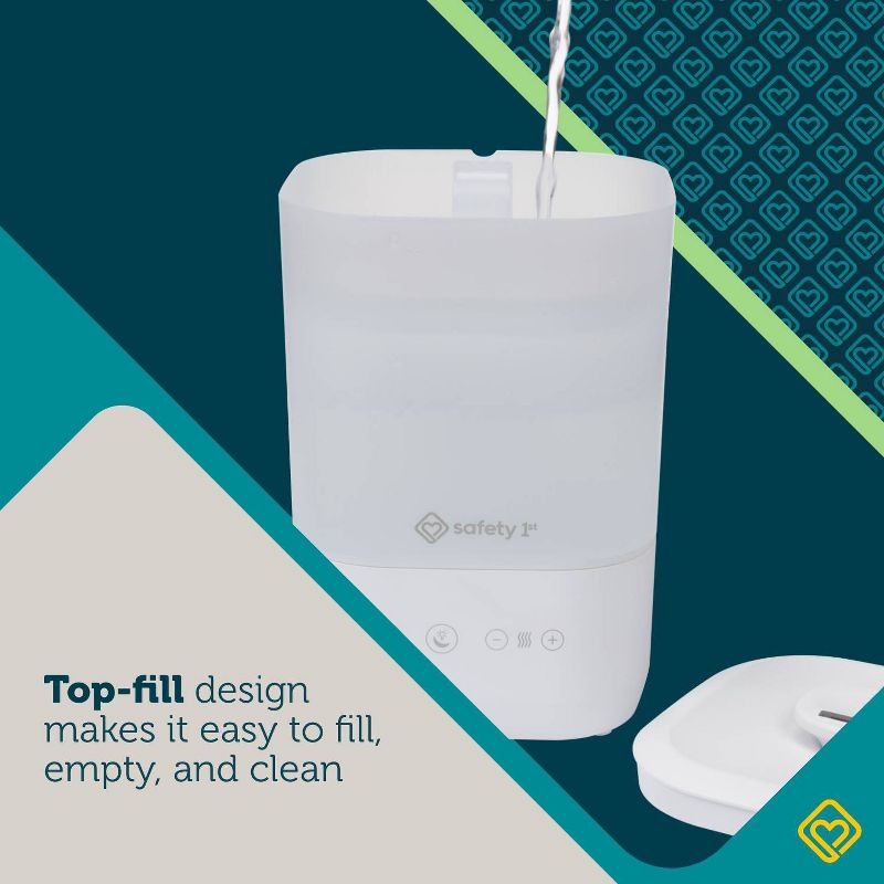Safety 1st Comforting Cool Mist Top-Fill Humidifier, 3 of 13