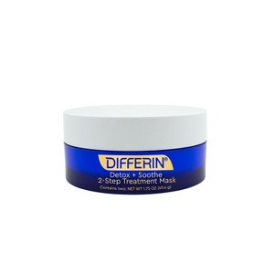 Differin Detox and Soothe 2-Step Treatment Clay Face Mask - 1.75oz - 1 of 4