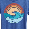 Women's - Instant Message - Wave Scene Short Sleeve Graphic T-Shirt - 2 of 4