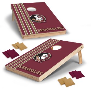 NCAA Florida State Seminoles 2'x3' Wood Cornhole Set - 1 of 4