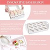 6 Pack 12 Count Cupcake Container with Handle Tray Windo - 3 of 4