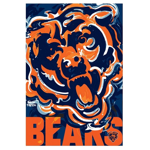 Chicago Bears Logo Flag 