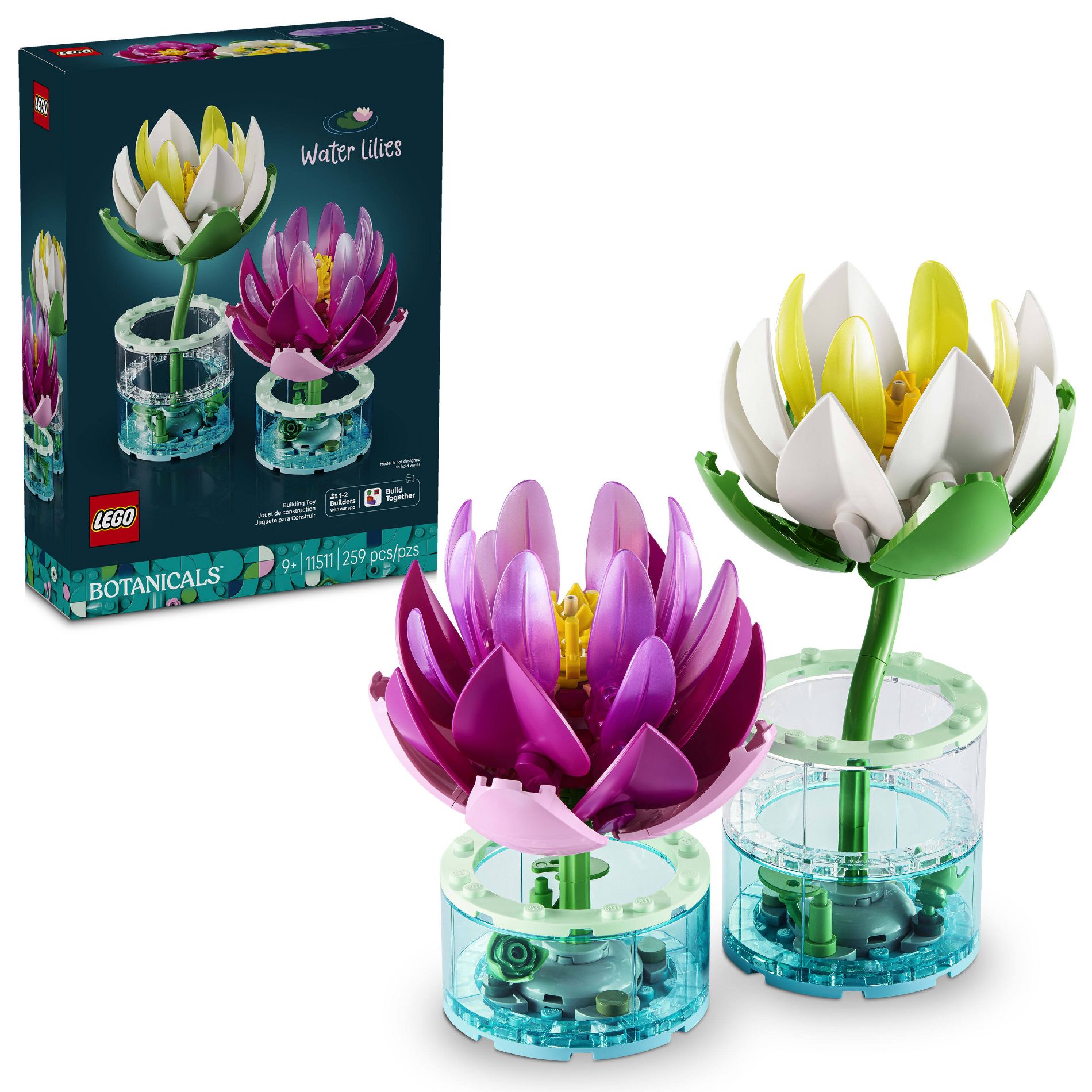 LEGO Botanicals Water Lilies Building Toy 11511