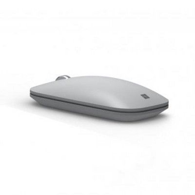 Microsoft Surface Mobile Mouse Platinum - Wireless - Bluetooth - Seamless scrolling - Light & portable - BlueTrack enabled
