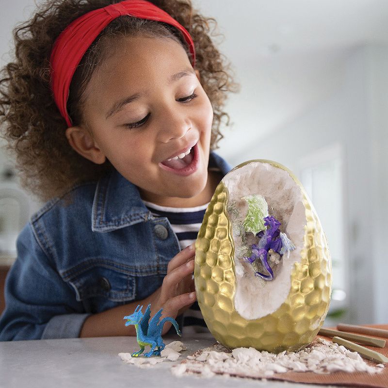 MindWare Dig It Up! Discoveries The Big Egg Dragons - Ages 4+ - Includes 7 Dragons in 1 Huge Egg, 1 of 4