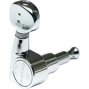Graph Tech Ratio 6-In-Line Electric Guitar Tuning Machine Heads - 1 of 1