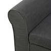 Modern Upholstered Hayes Armed Storage Bench with PU Leather for bedroom living room-Christopher Knight Home - 3 of 4