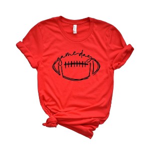 Simply Sage Market Women's Football Game Day Short Sleeve Graphic Tee - 1 of 4