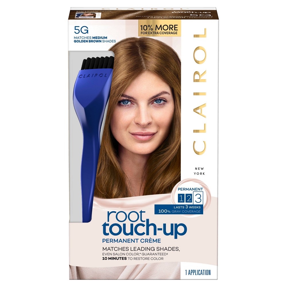 UPC 381519012488 product image for Clairol Root Touch-Up Permanent Hair Color - 5G Medium Golden Brown - 1 kit | upcitemdb.com