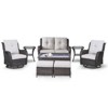 POCASSY 8 Piece Rattan Sofa Seating Group with Cushions - 2 of 4