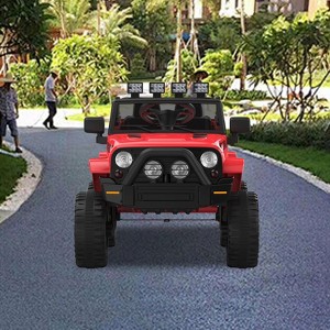 12V 4.5AH Kids Electric Car with 2-Seater, Remote Control, All-Terrain Wheels & Music for Kids 3-8 Years Old - 1 of 4