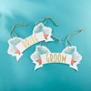 Kate Aspen Tropical Chic Bride & Groom Chair Signs | 28322NA - 2 of 3