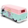 1961 Volkswagen Bus Pink and Blue with Graphics "Disney's Stitch" "Hollywood Rides" Series 1/32 Diecast Model Car by Jada - 4 of 4