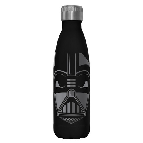 Star Wars Darth Vader Face Stainless Steel Water Bottle - Black - 17 oz.