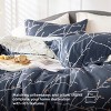 7 Pcs Comforter Sets Floral & Tree Branch Pattern Printed Bedding sets - 4 of 4