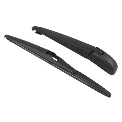 X-Autohaux Plastic Metal Rubber for Toyota RAV4 2010-2013 Windshield Wipers 12" Black