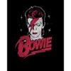 Bowie Face Black Vintage Print Tee - 2 of 2