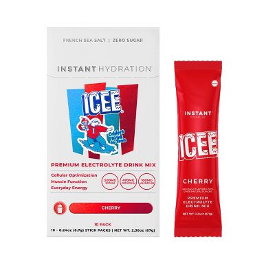 Instant Hydration Cherry Electrolyte Drink Mix Sports Drink - 10ct/67gms
