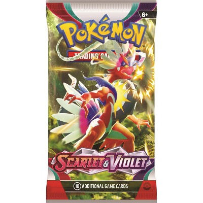 Pokémon TCG - Espansione Scarlatto E Violetto: 1 Booster Pack Con 10 Carte - Regione Di Paldea