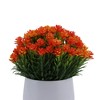 Unique Bargains Artificial Plants Scandinavian-style Plastic 3.35"x3.35"x6.69" 1 Pc - 4 of 4