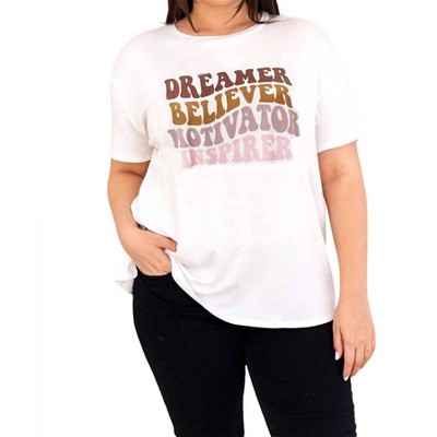 Women's Motivator Tee - GILLI
