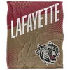 Lafayette College Fan Zone Silky Touch Super Soft Throw Blanket 50x60 - 2 of 4