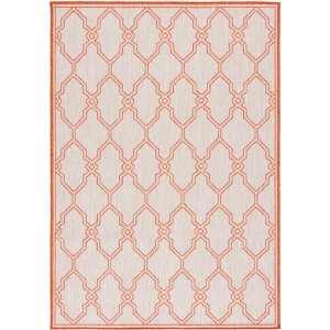 Beach House BHS270 UV & Stain Resistant Non-Shedding Power Loomed Indoor/Outdoor Rugs - Safavieh - 1 of 4