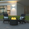 Emma and Oliver Steel Portable Smokeless Wood Burning Firepit with Waterproof Cover for Outdoor Use - 2 of 4