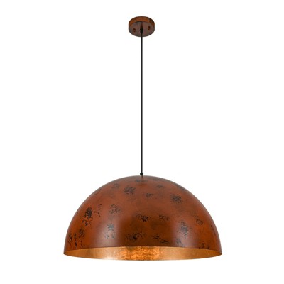 LLHZSY Industiral Metal Pendant Light Fixture Dome for Kitchen Island-14.9"/23.6