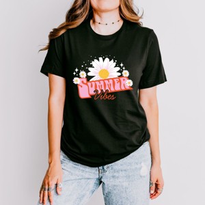 Simply Sage Market Summer Vibes Daisy Short Sleeve Tee - 1 of 4
