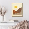 Amanti Art Sedona Sun I by Moira Hershey Canvas Wall Art Print Framed 16 x 20-in. - 4 of 4