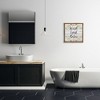 Stupell Industries Floral Wash Soak Relax Black Framed Floater Canvas Wall Art - 2 of 4