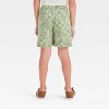 Boys' Textured 'Above the Knee' Printed Pull-On Shorts - Cat & Jack™ Sage Green - 2 of 3