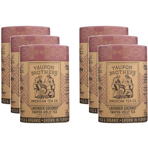 Yaupon Brothers American Tea Lavender Coconut - Pack of 6 - 24 g - 1 of 2