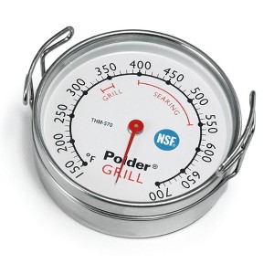 Polder THM-570 Grill Surface Thermometer, Stainless Steel - 1 of 1