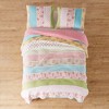 Vintage Rose Garden Patchwork Quilt Set - Levtex Home - 3 of 4