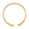 Black Bow Jewelry Polished 3mm Toe Ring with Bead Design in 14k Yellow Gold - 2 of 4