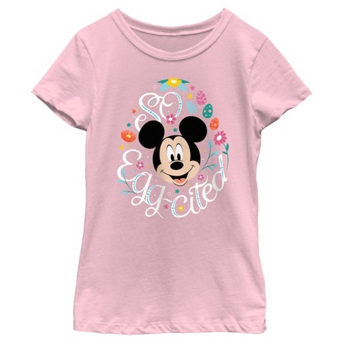 Girl's Mickey & Friends Easter So Egg-Cited T-Shirt - image 1 of 4