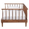 Baxton Studio Matilda Mid-Century Modern Ash Walnut Finished Wood Twin Size Daybed - 3 of 4