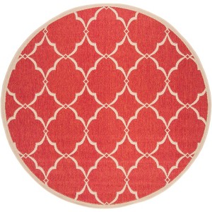 Linden LND125 Power Loomed Indoor/Outdoor Rugs - Safavieh - 1 of 3