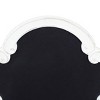 Wood Sign Arched Wall Decor with Chalkboard White - Olivia & May: Vintage Style, Carved, Vertical Orientation, Spot Clean - 4 of 4