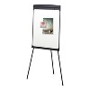 Quartet Magnetic Dry Erase Easel 27 x 35 White Surface Graphite Frame 67E - 2 of 4