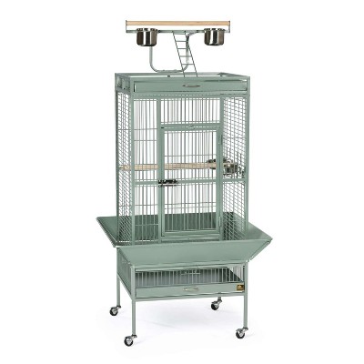 Prevue Pet Products Wrought Iron Select Bird Cage 3152SAGE Sage Green, 24-Inch by 20-Inch by 60-Inch