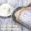 Large Modern Area Rug,Washable Non-Slip Low Pile Foldable Carpet for Living Room Bedroom Playroom Home Office,Distressed Contemporary Rug - 3 of 4