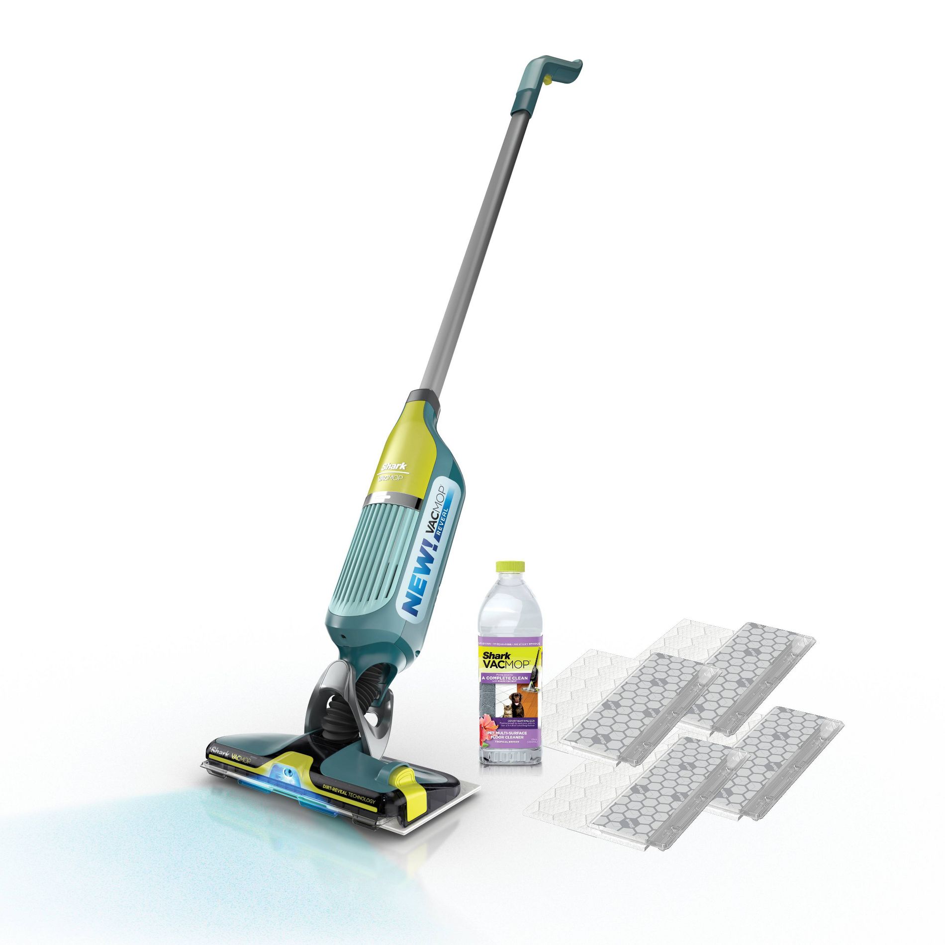Shark VacMop Pet with Dirt-Reveal Technology Cordless Hard Floor Vacuum Mop VM401